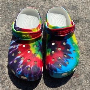 Tie-Dye Crocs